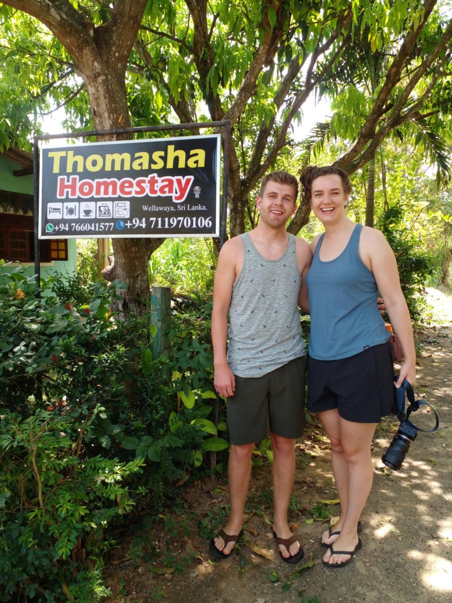 Thomasha Homestay Wellawaya Exterior photo